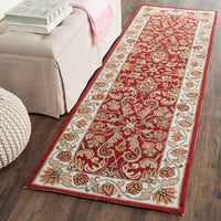 Safavieh Easy Care Ezc101C Red / Ivory Area Rug