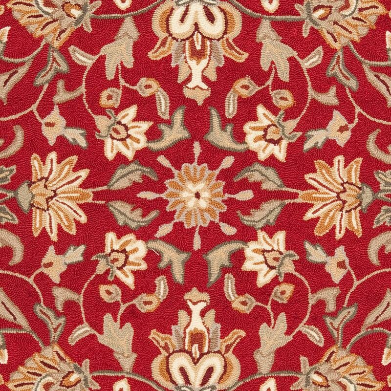 Safavieh Easy Care Ezc101C Red / Ivory Area Rug