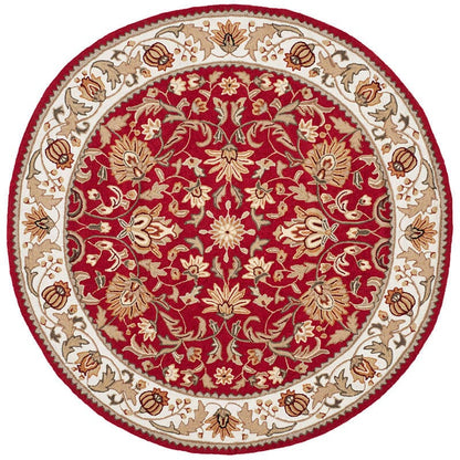 Safavieh Easy Care Ezc101C Red / Ivory Area Rug