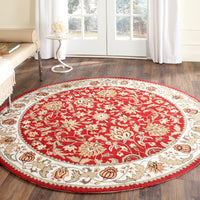 Safavieh Easy Care Ezc101C Red / Ivory Area Rug