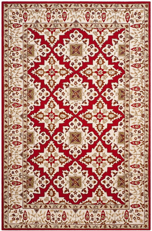 Safavieh Easy Care Ezc721A Ivory / Ivory Area Rug