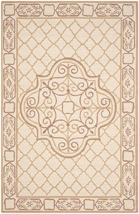 Safavieh Durarug Ezc729C Ivory / Gold Area Rug