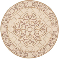 Safavieh Durarug Ezc729C Ivory / Gold Area Rug