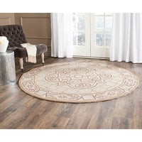 Safavieh Durarug Ezc729C Ivory / Gold Area Rug