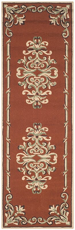 Safavieh Durarug Ezc735B Rust / Multi Area Rug