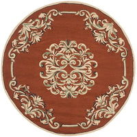 Safavieh Durarug Ezc735B Rust / Multi Area Rug