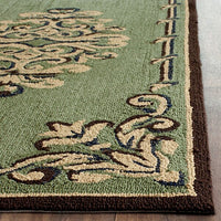 Safavieh Durarug Ezc735C Sage / Multi Area Rug