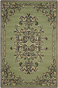 Safavieh Durarug Ezc735C Sage / Multi Area Rug