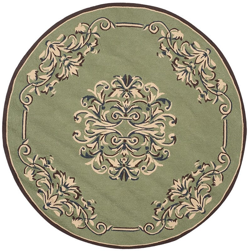 Safavieh Durarug Ezc735C Sage / Multi Area Rug