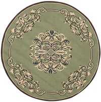 Safavieh Durarug Ezc735C Sage / Multi Area Rug