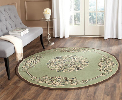 Safavieh Durarug Ezc735C Sage / Multi Area Rug