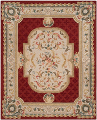 Safavieh Durarug Ezc755A Ivory / Red Area Rug