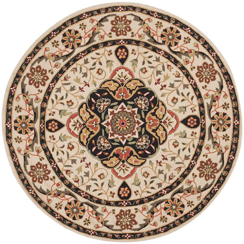 Safavieh Durarug Ezc757G Cream / Olive Area Rug