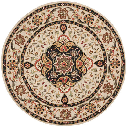 Safavieh Durarug Ezc757G Cream / Olive Area Rug