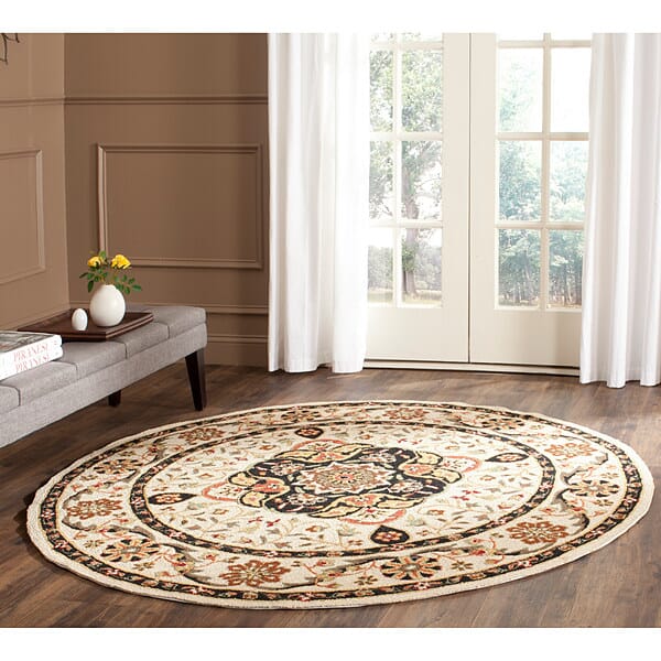 Safavieh Durarug Ezc757G Cream / Olive Area Rug