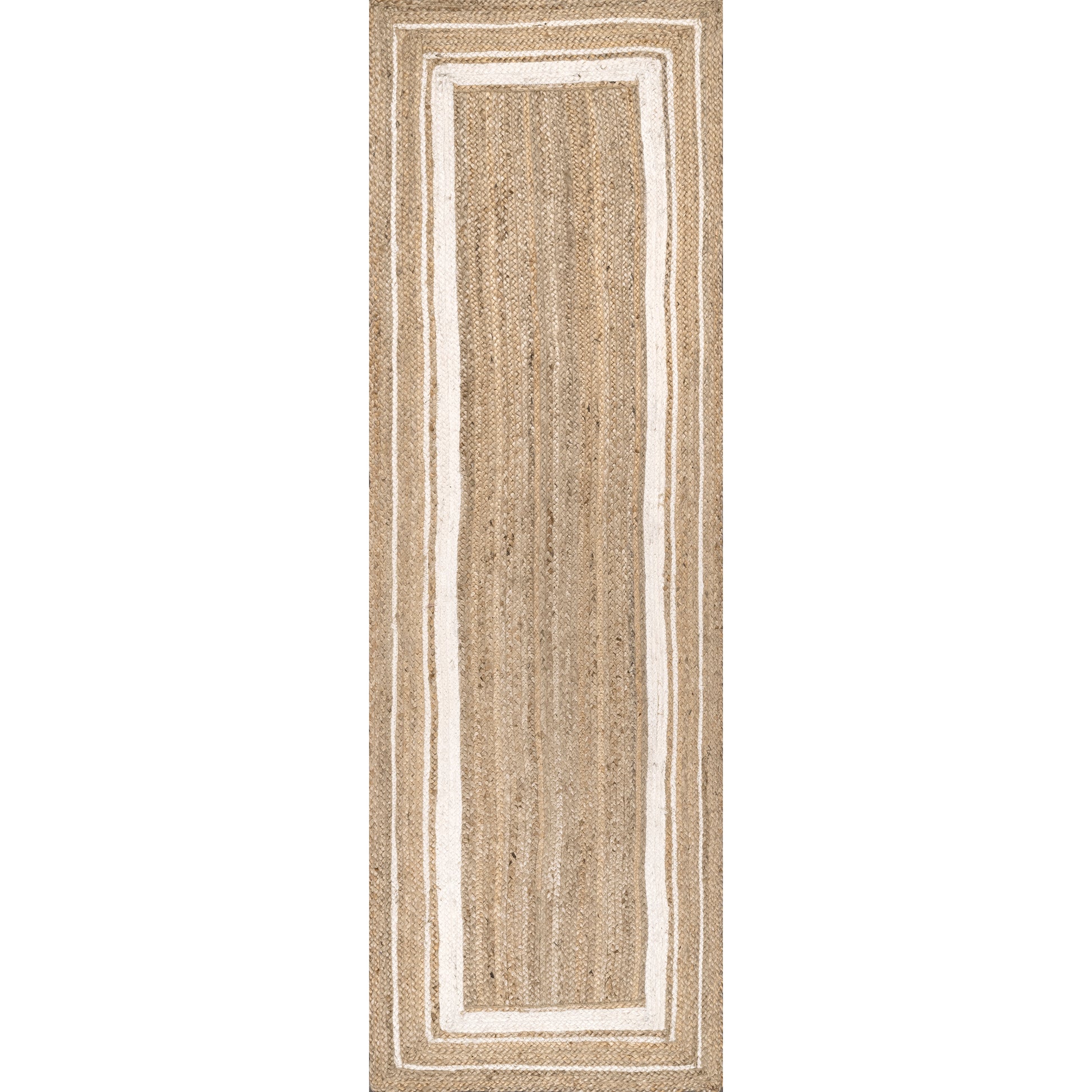 Nuloom Rikki Border Nri3504B Off White Area Rug