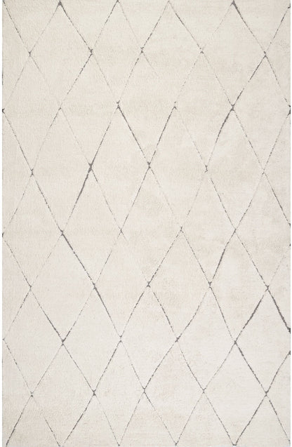 Nuloom Valentina Stucco Trellis Nva2058A Beige Area Rug