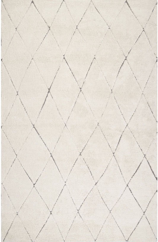 Nuloom Valentina Stucco Trellis Nva2058A Beige Area Rug