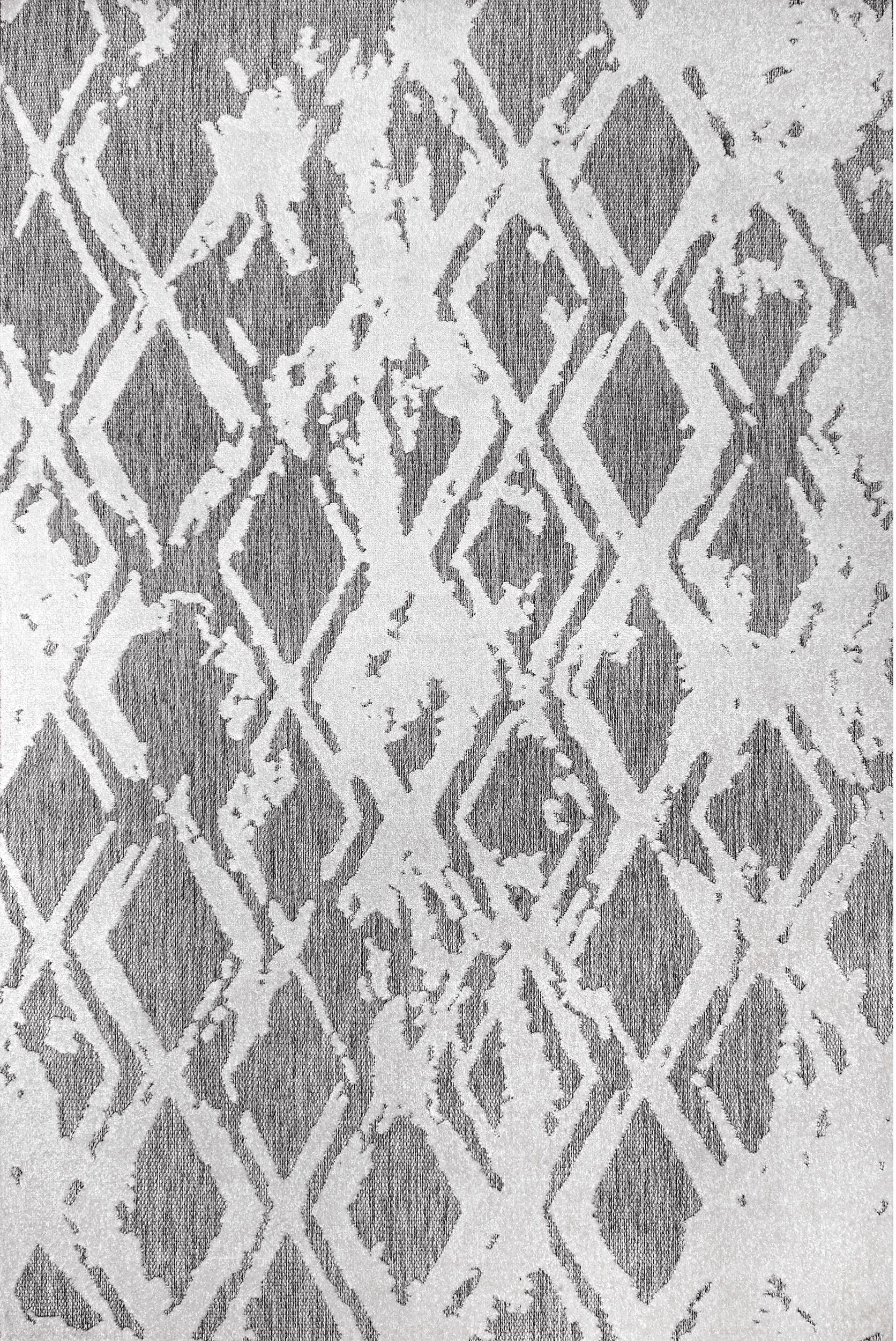 Nuloom Blaire Lattice Nbl1557A Gray Area Rug