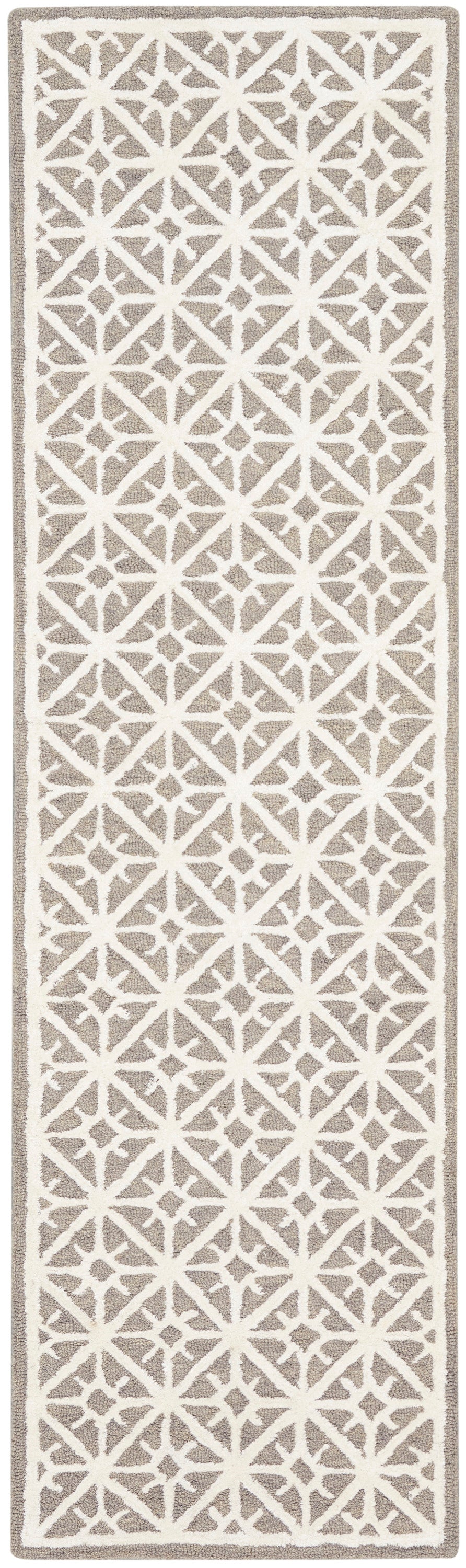 Nourison Nicole Curtis Series 2 Sr201 Grey Area Rug