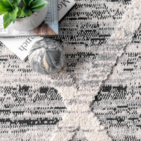 Nuloom Suri Trellis Textured Nsu2335A Gray Area Rug