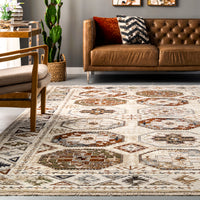 Nuloom Astrid Motif Nas1531A Beige Area Rug