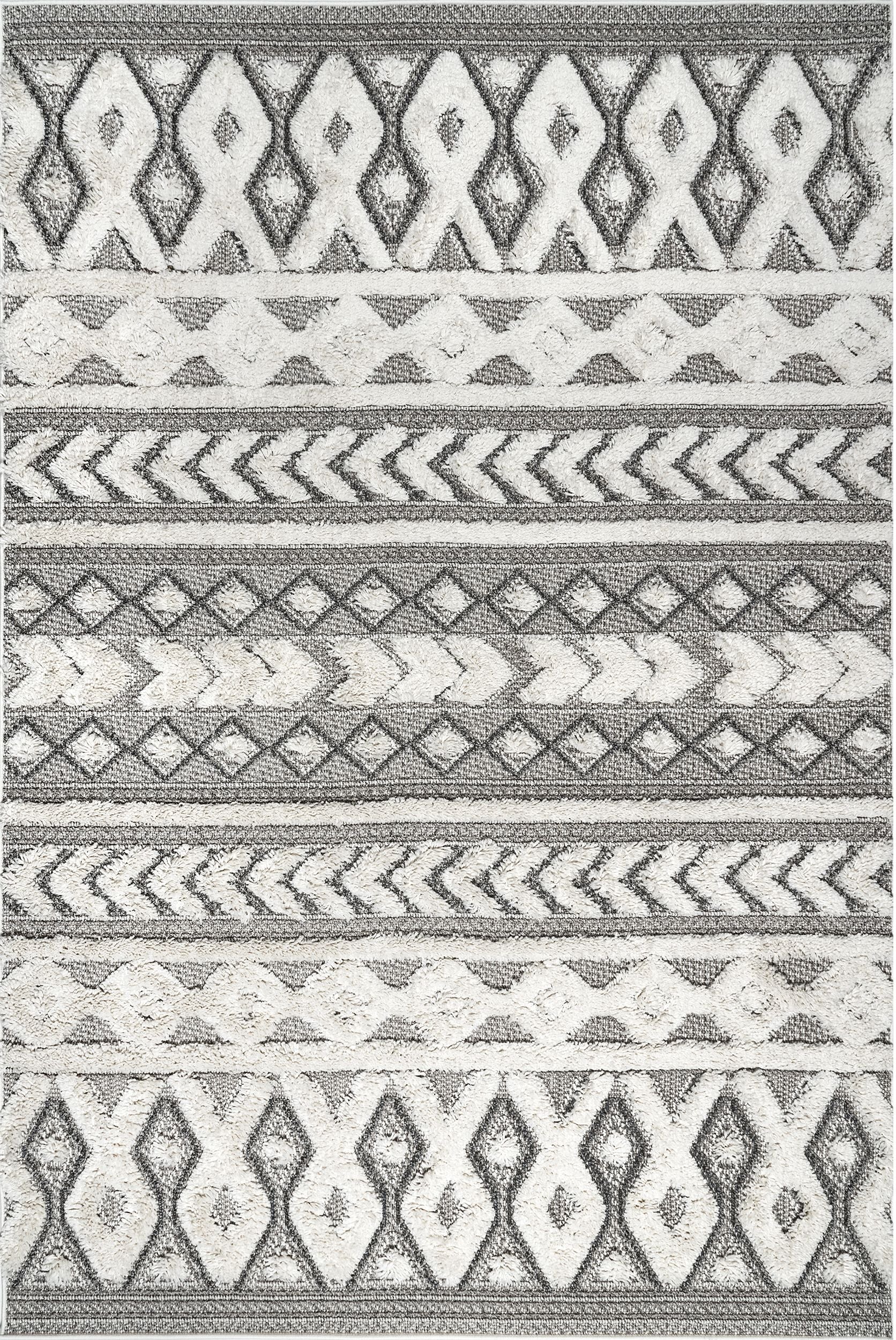 Nuloom Rebecca Textured Nre3003B Gray Area Rug