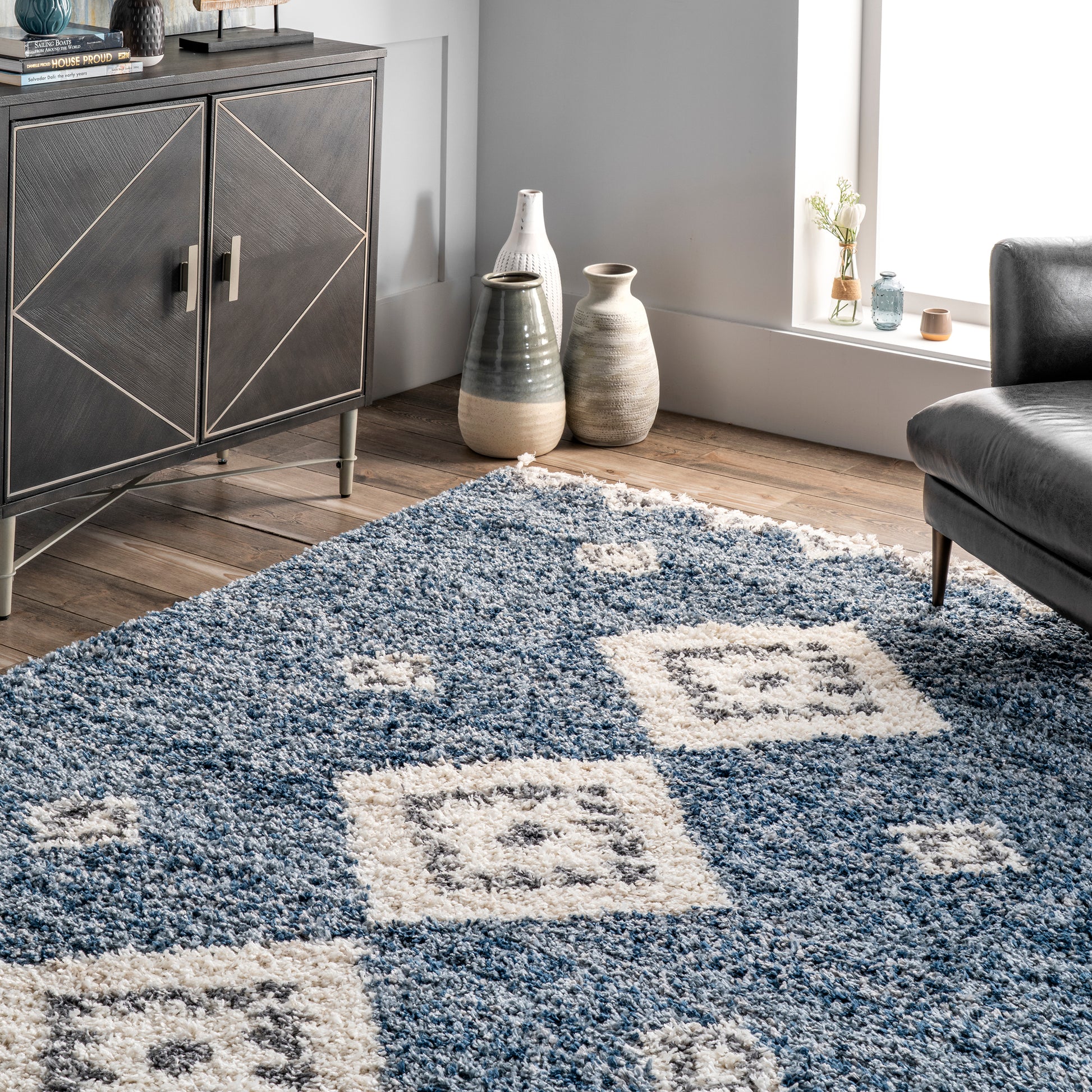 Nuloom Regina Nre2283A Blue Area Rug