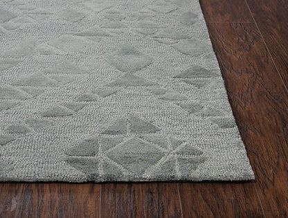 Rizzy Fifth Avenue Fa114B Grey Geometric Area Rug