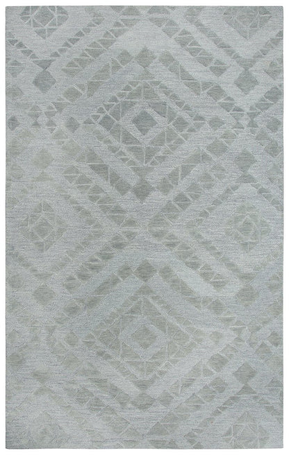 Rizzy Fifth Avenue Fa114B Grey Geometric Area Rug