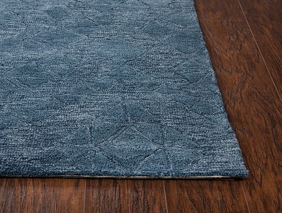 Rizzy Fifth Avenue Fa168B Blue Geometric Area Rug