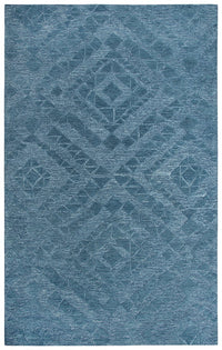 Rizzy Fifth Avenue Fa168B Blue Geometric Area Rug