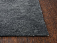 Rizzy Fifth Avenue Fa170B Dk. Grey Geometric Area Rug