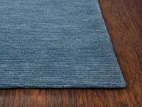 Rizzy Fifth Avenue Fa173B Blue Solid Color Area Rug