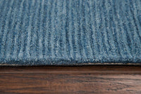 Rizzy Fifth Avenue Fa173B Blue Solid Color Area Rug