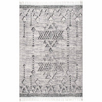 Nuloom Sully Snowflake Textured Nsu2334A Gray Area Rug