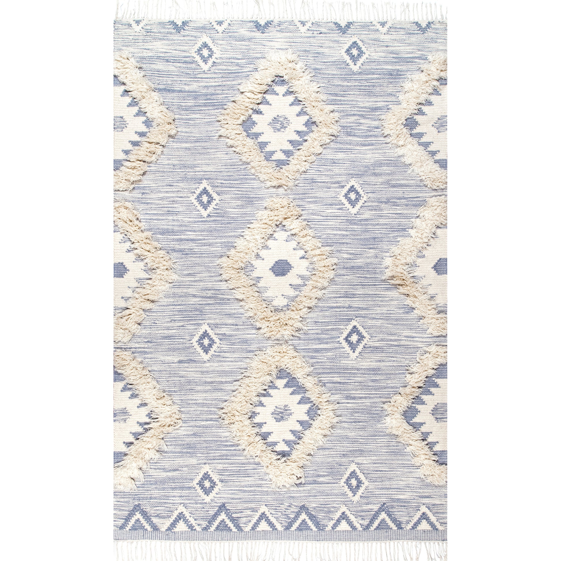 Nuloom Savannah Moroccan Nsa3319C Blue Area Rug