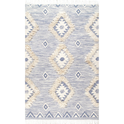 Nuloom Savannah Moroccan Nsa3319C Blue Area Rug