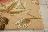 Nourison Fantasy Fa11 Beige Floral / Country Area Rug