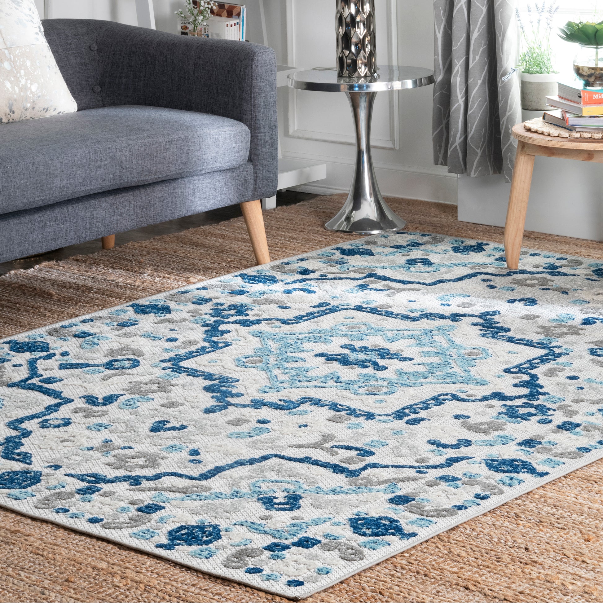 Nuloom Celestial Nce2629A Blue Area Rug