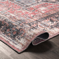 AreaRugs.com Wavaj Nwa1234A Rust Area Rug