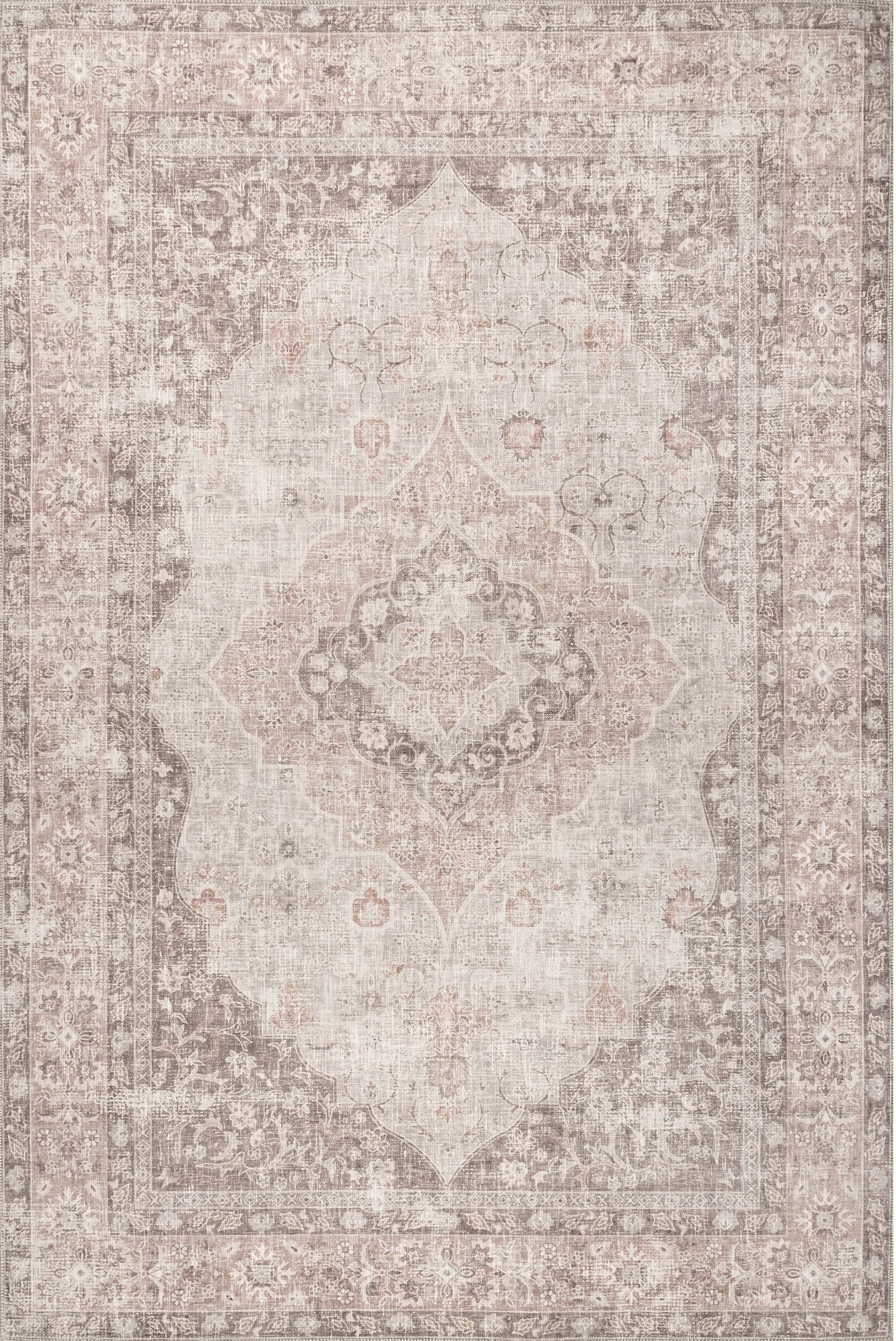 AreaRugs.com Wavaj Nwa1066A Beige Area Rug