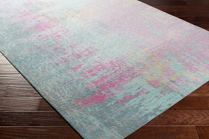 Surya Felicity Fct-8003 Bright Purple, Teal, Bright Pink Organic / Abstract Area Rug