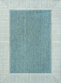 Nuloom Asha Simple Border Nas1767B Green Area Rug