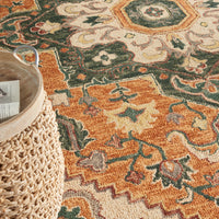 Nourison Bahari Bah02 Rust Area Rug