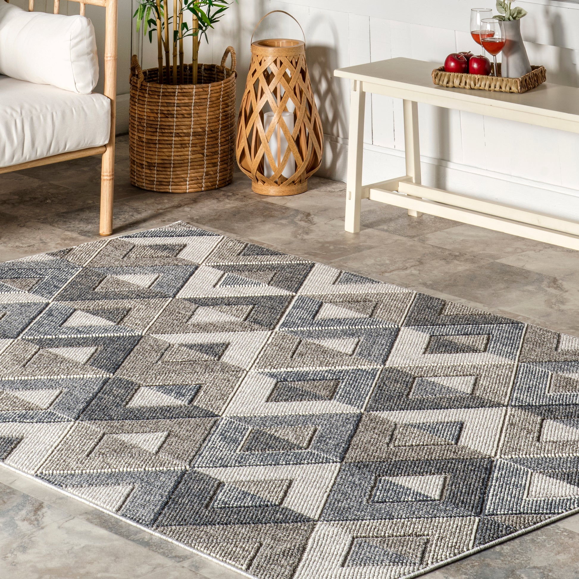 Nuloom Gale Nga1663A Gray Area Rug