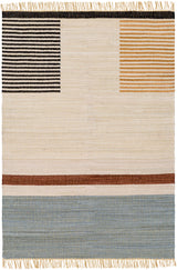 Surya Fulham Fhm-2302 Khaki, Camel, Black, Dark Brown Rugs.