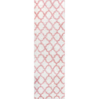 Nuloom Nelda Trellis Kids Nne2915A Baby Pink Area Rug