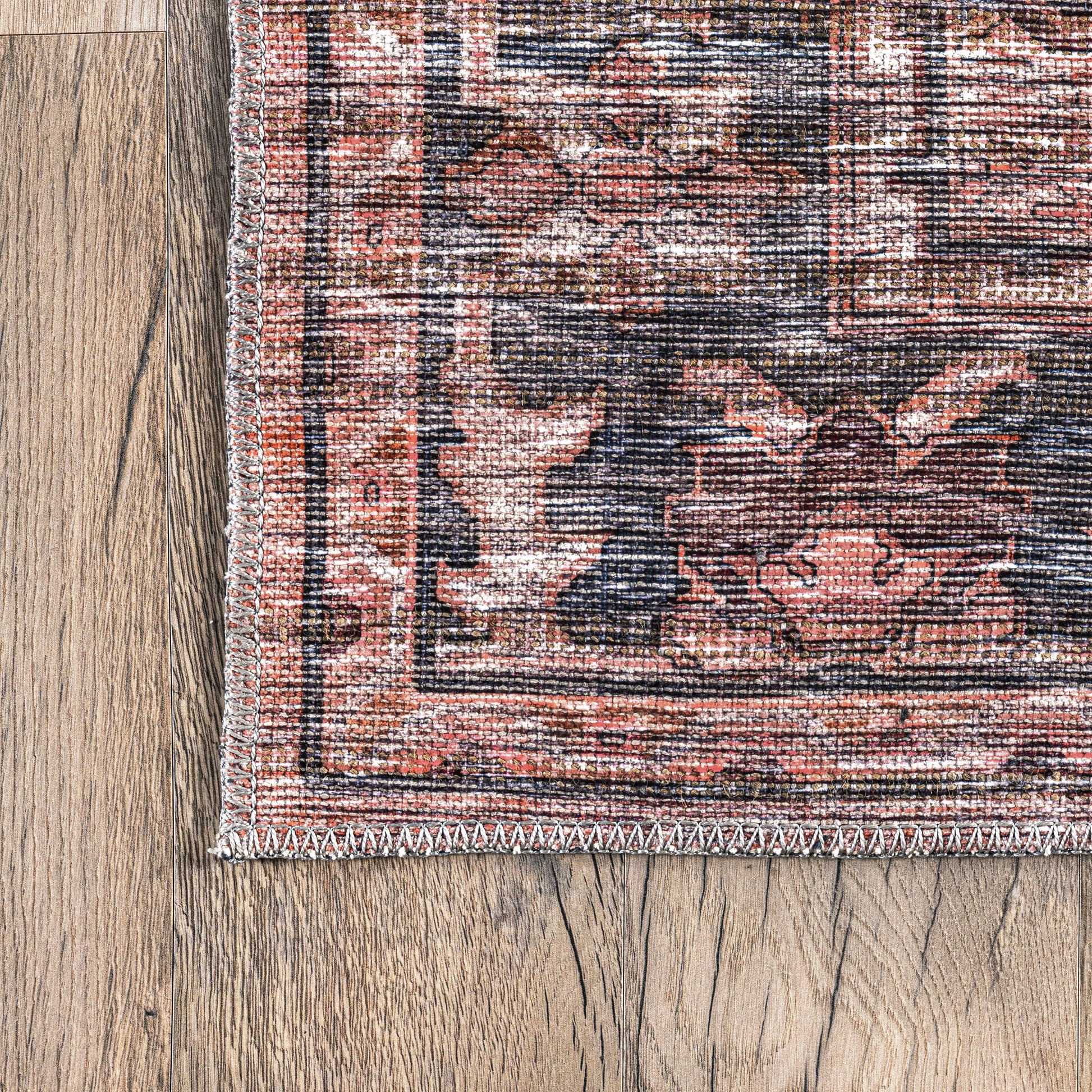 AreaRugs.com Wavaj Nwa1232A Rust Area Rug