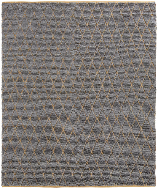 Feizy Thayer 8648F Gray/Gold Area Rug